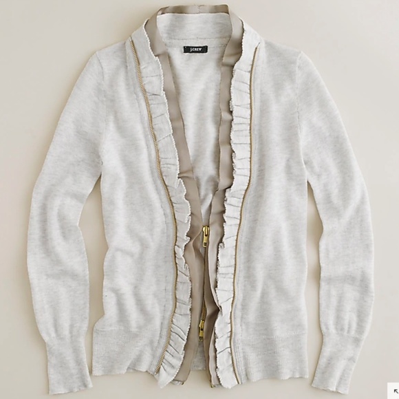 J.Crew Brown and Gold Cardigan Size S - Picture 6 of 6